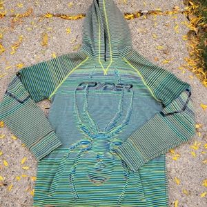 Spider Multicolor Optical Illusion Hoodie